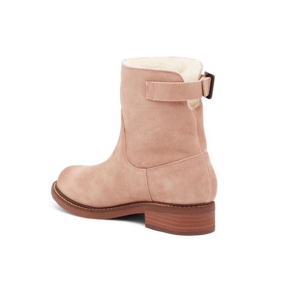 Brooklyn Clay Faux Shear Lined Suede Boot - Picture 5 of 5